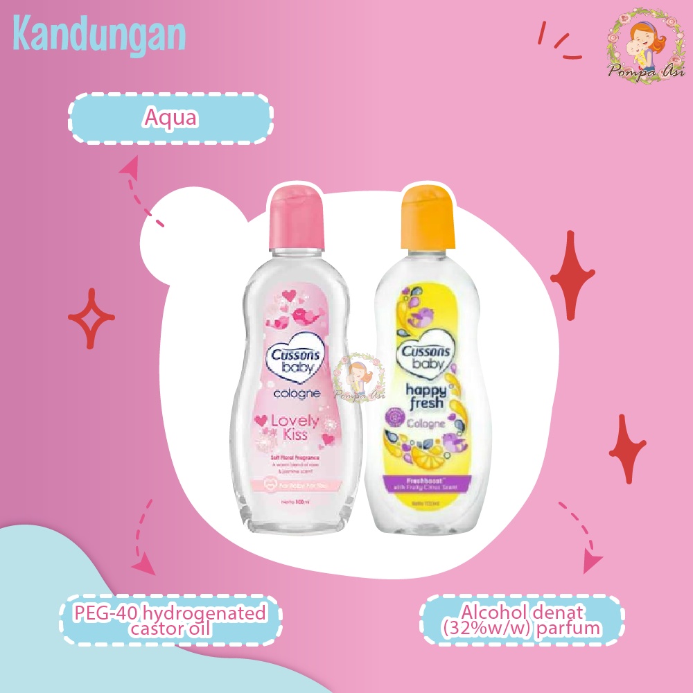 Cussons Baby Cologne / Parfum Bayi / Minyak Wangi Cussons