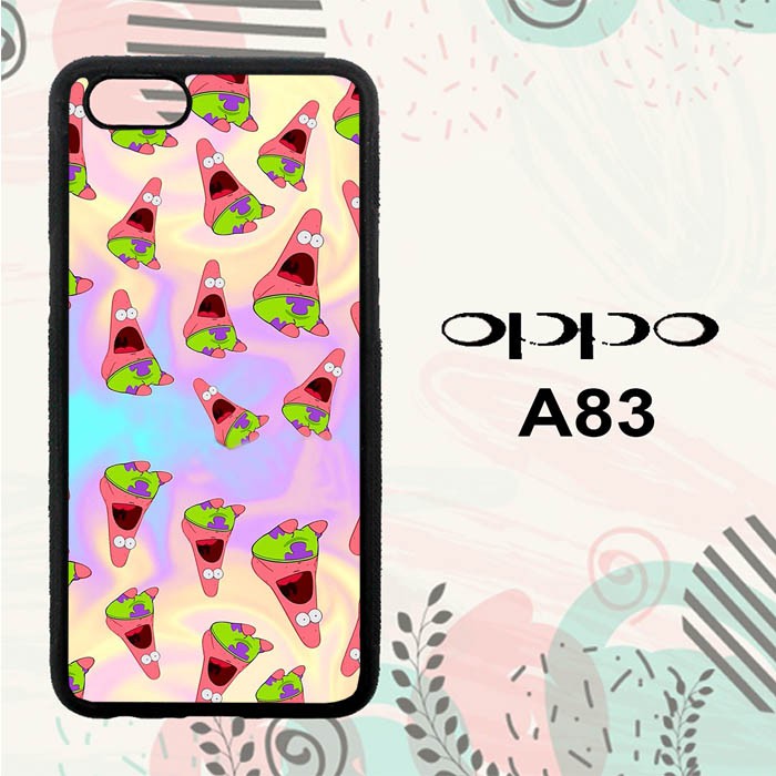 Casing OPPO A83 Custom Hardcase HP Patrick Swag Pattern L0643