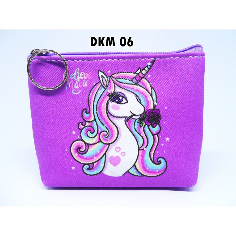 Dompet Koin Lucu Unicorn (DKM)