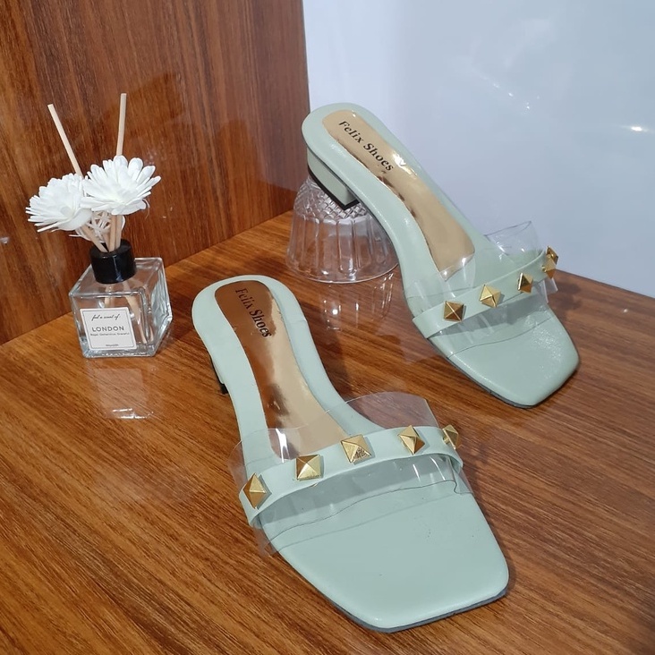 SANDAL HEELS HAK 3CM VARIASI MIKA ELEGANT PROMO DR-016