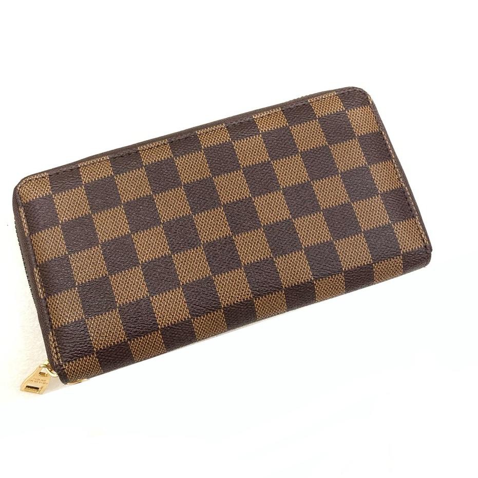 Terlaris YFC8 Dompet LV 1 Res AMELIA impor super 1 resleting berkualitas dompet wanita panjang RW Y