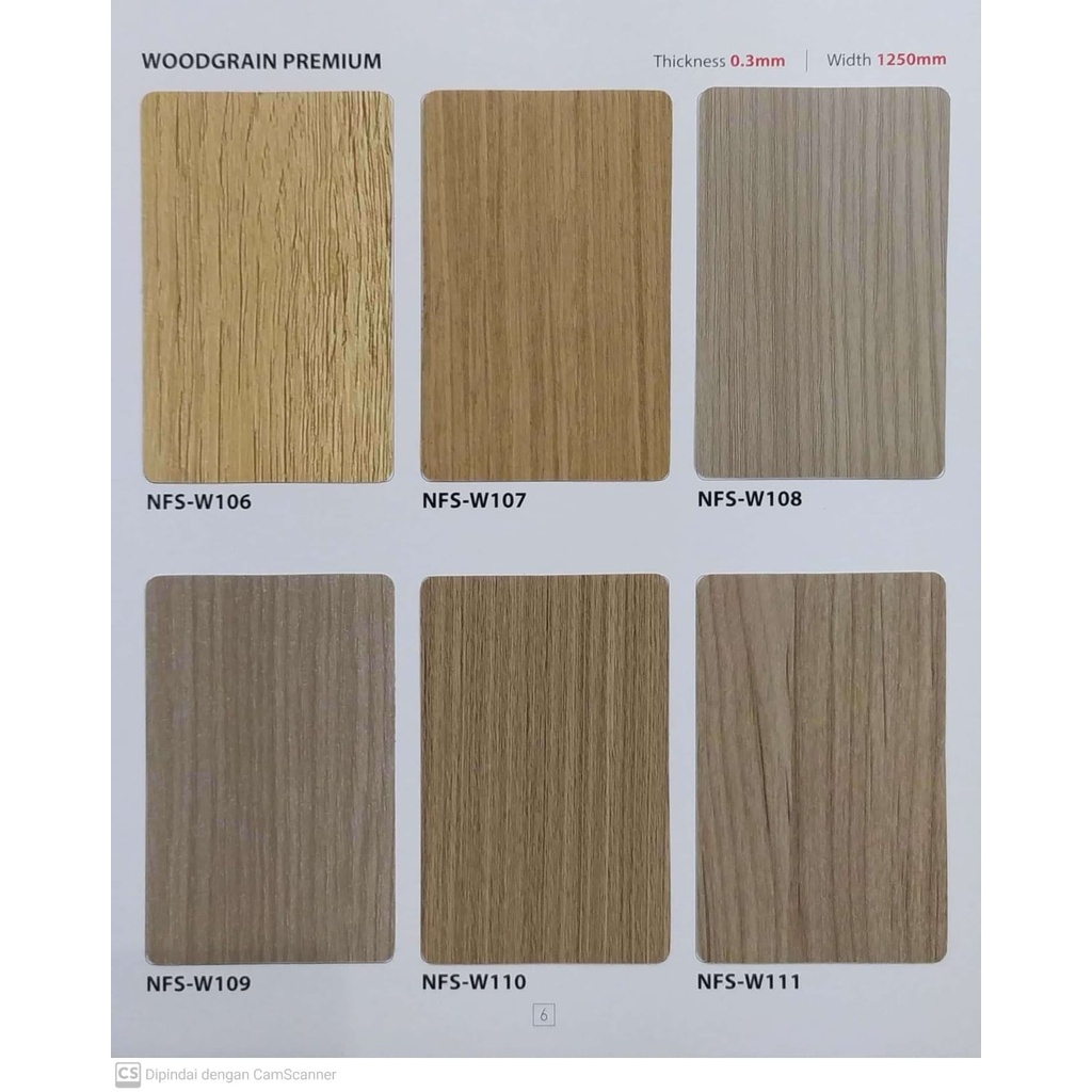 NEW FIT SHEET URAT KAYU PVC SHEET WOODGRAIN PVC SHEET SERAT KAYU