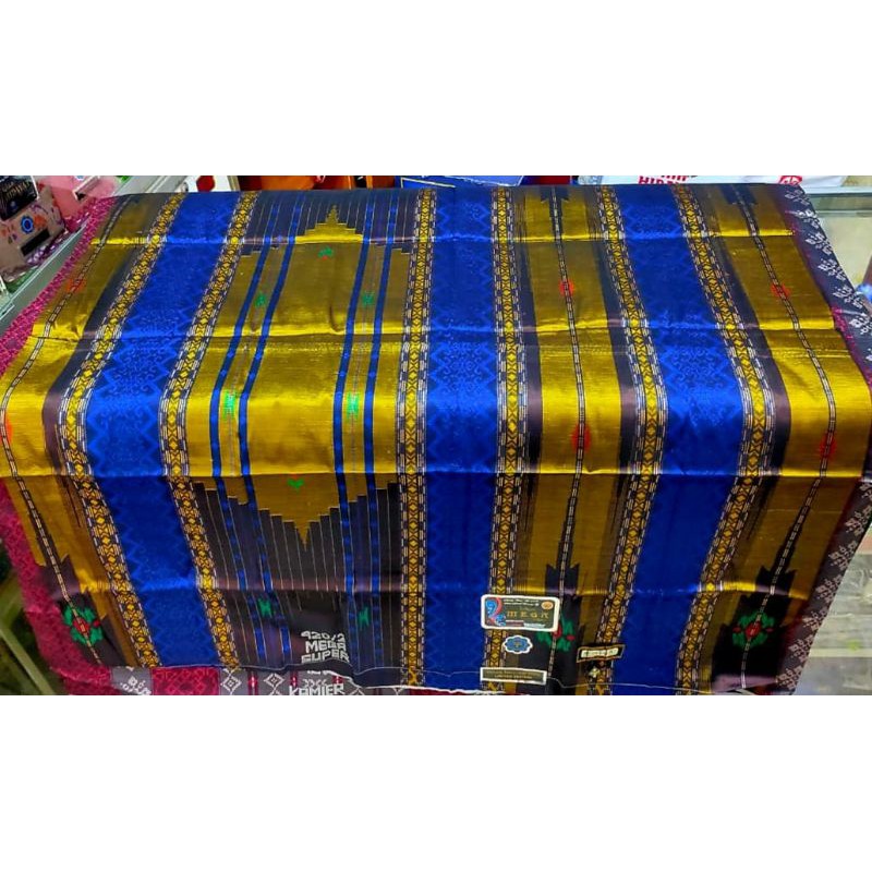 Sarung Tenun Sutra Mega Super 420 2 Super Premium dan Exclusive bukan Tamer BHS SGA SGE SGFlamiri 01