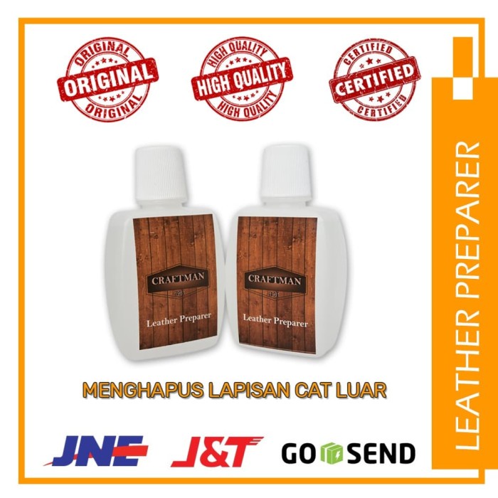 

Leather Preparer And Deglazer - Penghapus Lapisan Cat Kulit