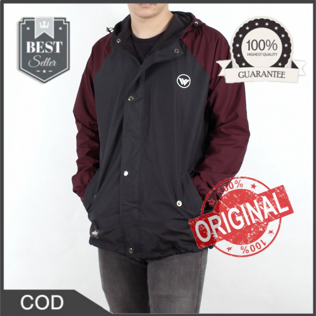 AKN JAKET HOODIE PRIA REGLAN / JAKET HOODIE CASUAL ORIGINAL WANGKERS #