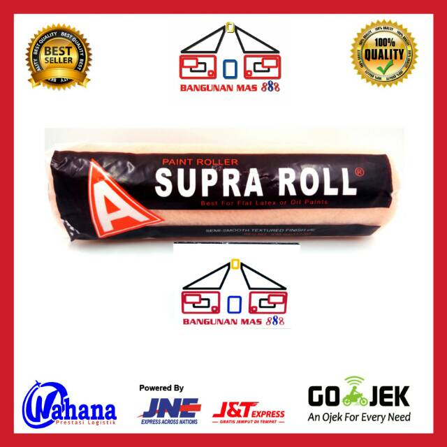 

BULU ROLL SUPRA BAGUS - ISI ROLL CAT - REFIL KUAS ROLL - ISI ULANG ROL