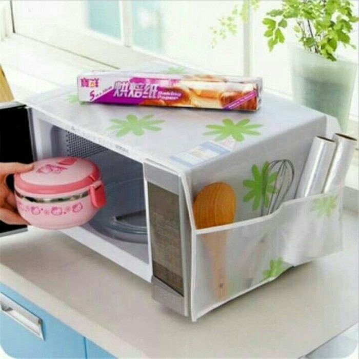 Microwave Top Cover / Taplak Penutup organizer oven waterproof