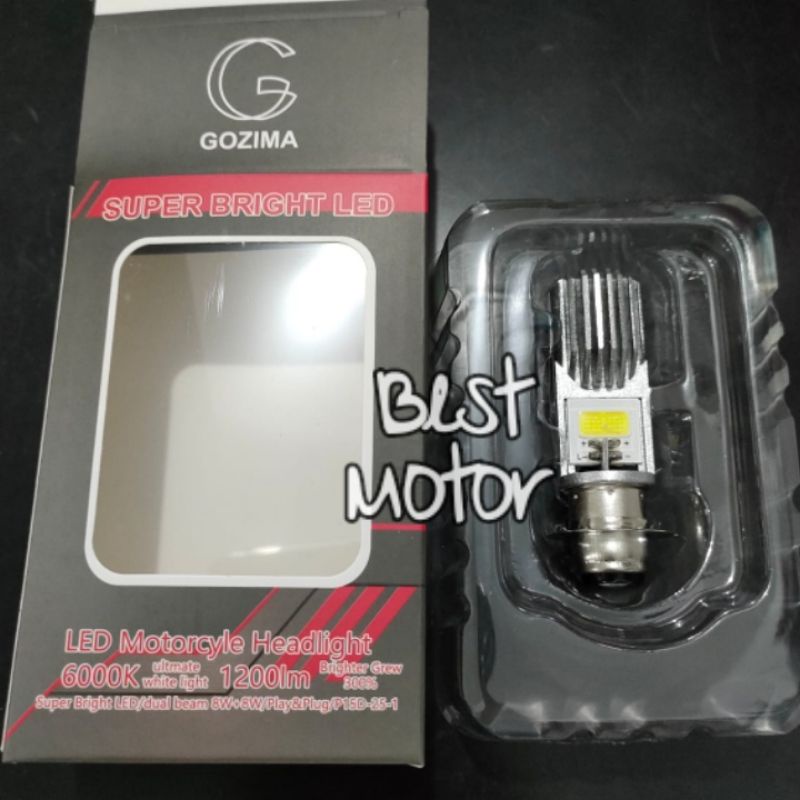 Bholam Lampu LED Depan Jupiter Z MX Vega R F1ZR H6 AC/DC 12 Volt Super Terang 6000k