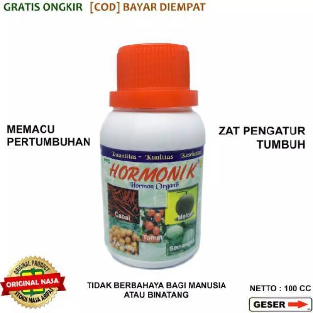 HORMONIK 100cc Pupuk Multifungsi Perangsang Buah - Buah Cepat Besar - Agen Nasa Medan