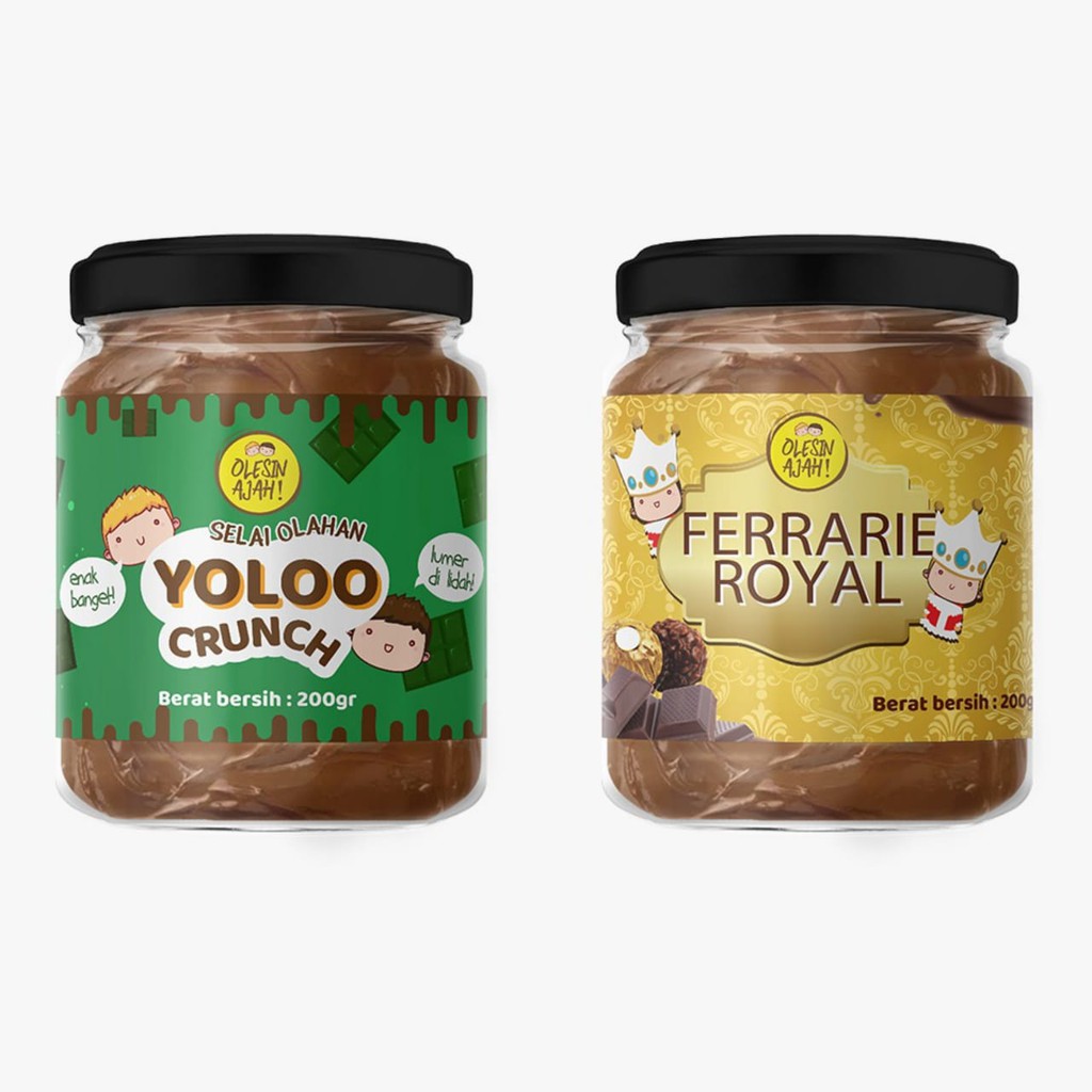 

Promo OlesinAjah Selai Yoloo 200Gr + Ferraie Royal 200Gr