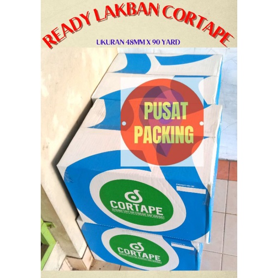 

LAKBAN MURAH 1 dus isi 72 roll , uk 48mm x 90yard / ready grab siap angkut