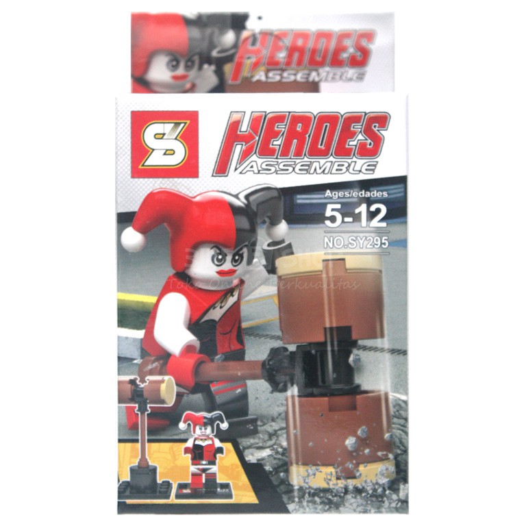 LEGO SY Harley Quinn Minifigure Super Heroes SY295 Batman