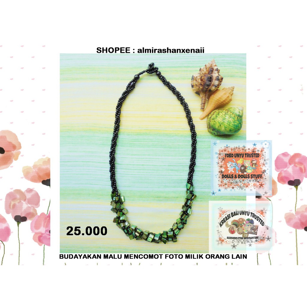 Kalung BALI Handmade/ Kalung Etnik BALI/ Kalung Fashion Wanita/ Kalung Hijab/ Kalung BALI Murah 21