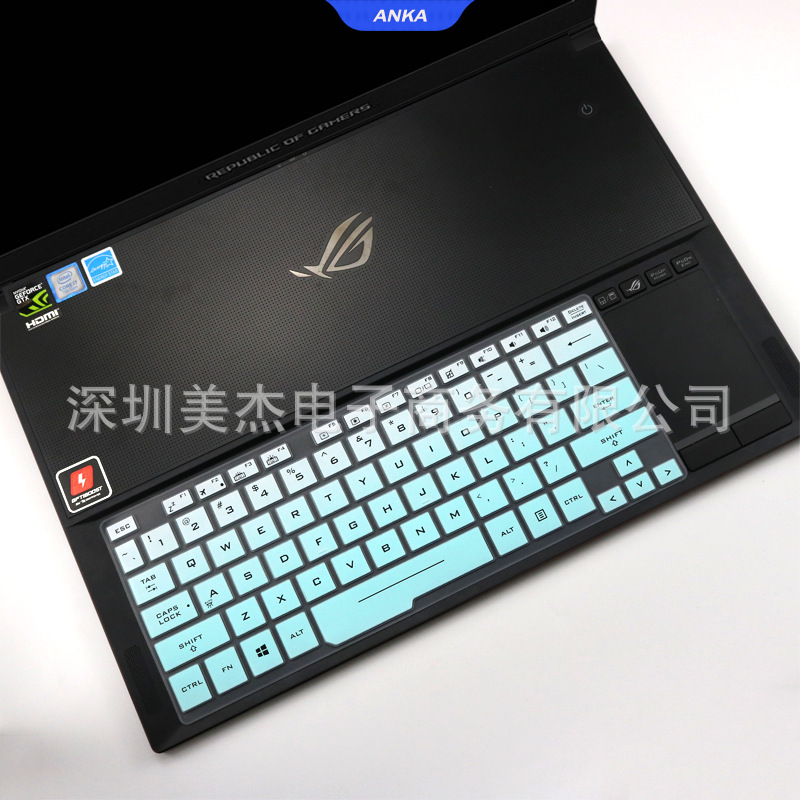 Cover Pelindung Keyboard Asus Rog Zephyrus Gx501 Gx531 Gx701 15 Inch Bahan Tpu