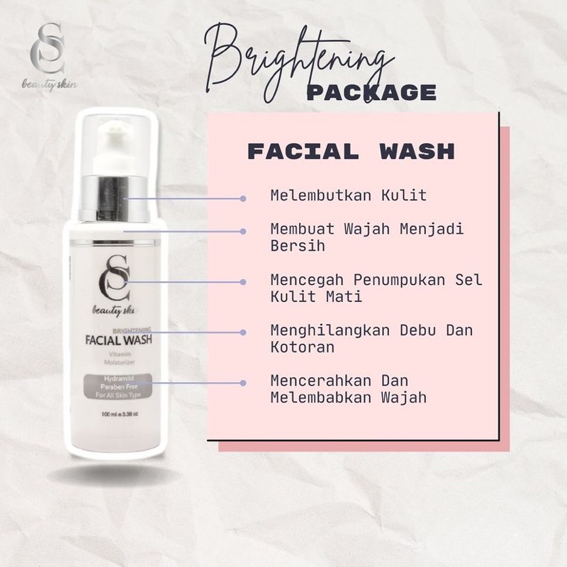 Facial Wash SC Beauty Skin