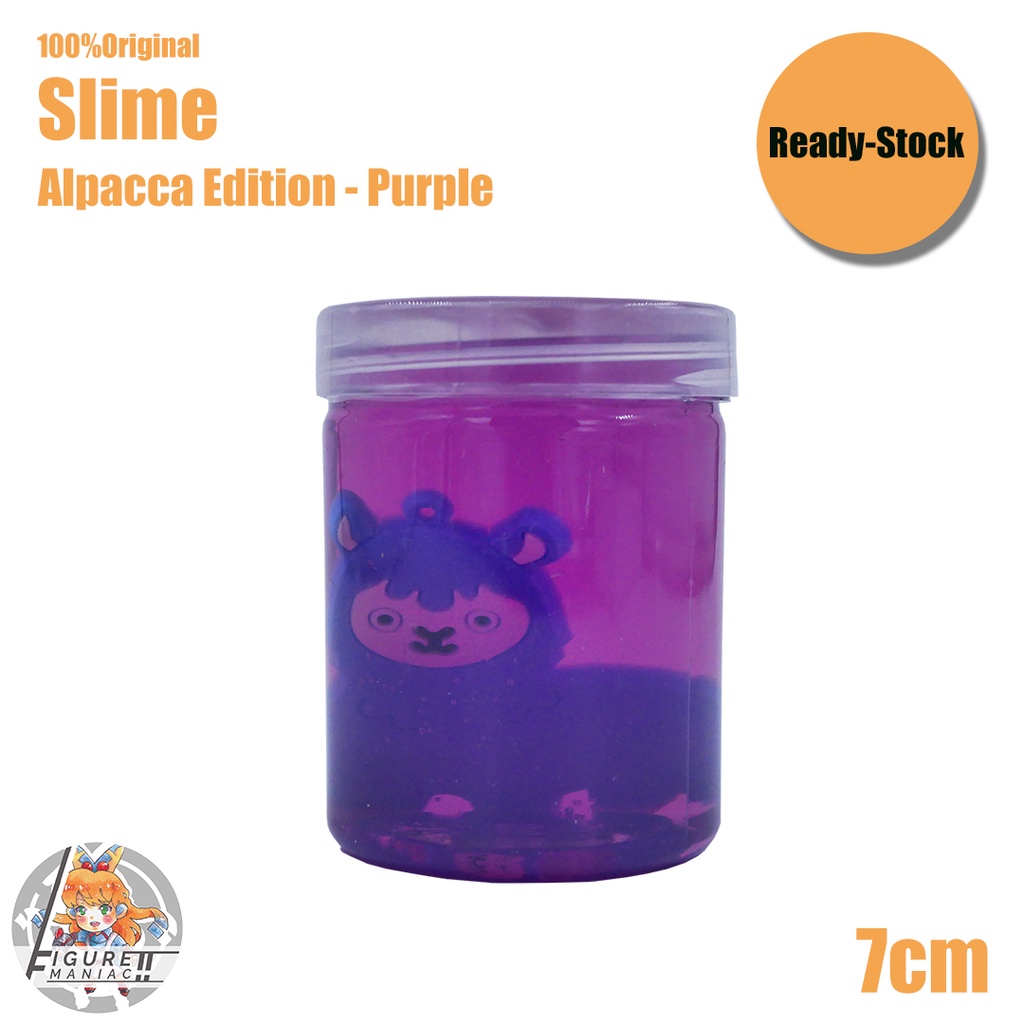 Mainan Anak - Slime Alpacca Edition 7 cm Import Premium