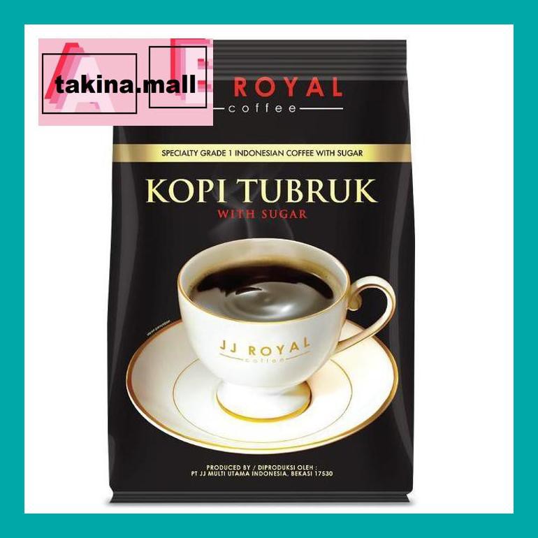 

Koptakk0 Coffee/Kopi Jj Royal Kopi Tubruk With Sugar Bulk Bag 14 Sachets Tak05Sc