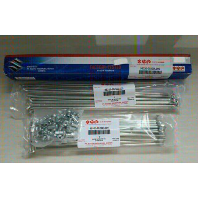 Jari Jari Depan TS125 Ukuran Velg 21 Ori