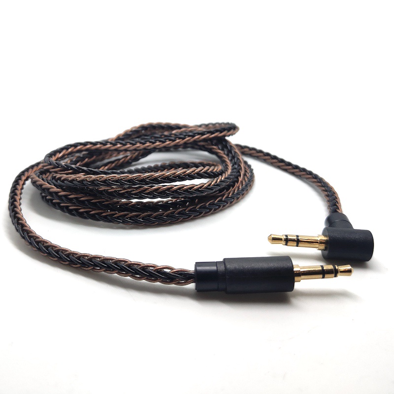 High End 1.5m Headphone Aux Audio Cable HiFi Sound Quality Jack 3.5mm