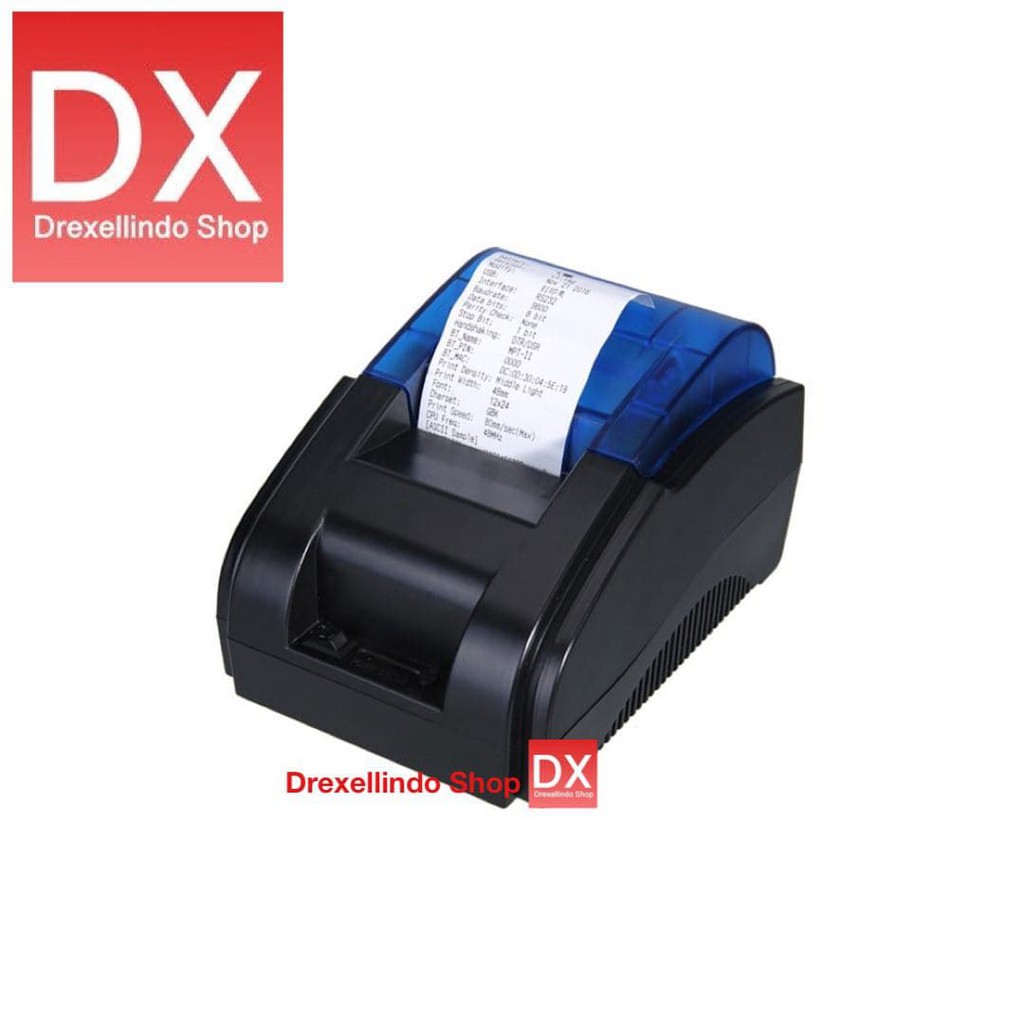 Printer Thermal BLUETOOTH USB RPP02 C58-BT / C58BT 58mm RJ11