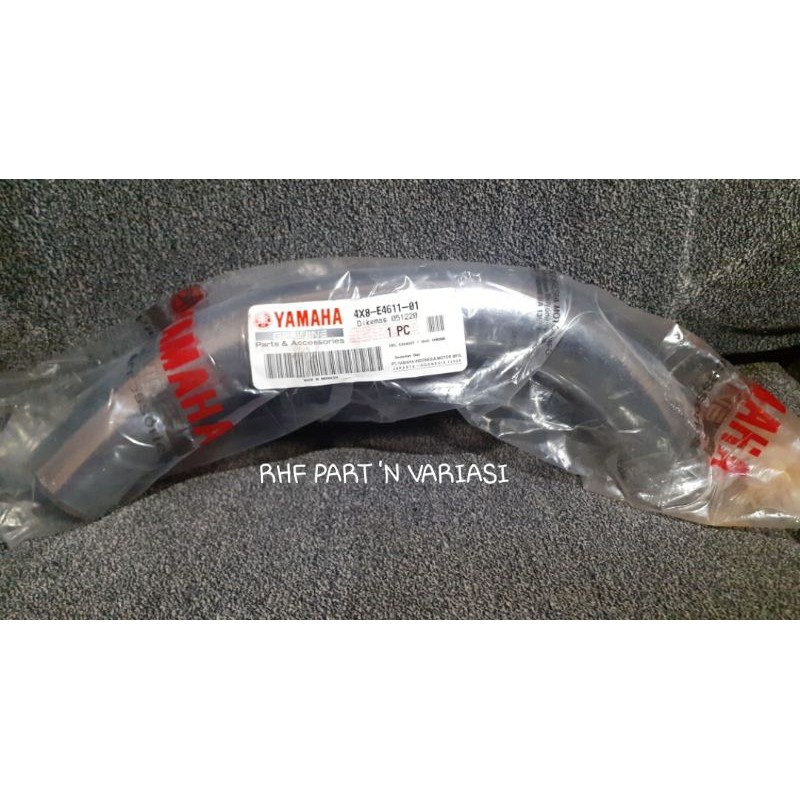 LEHERAN KNALPOT RX KING ORI CHROME