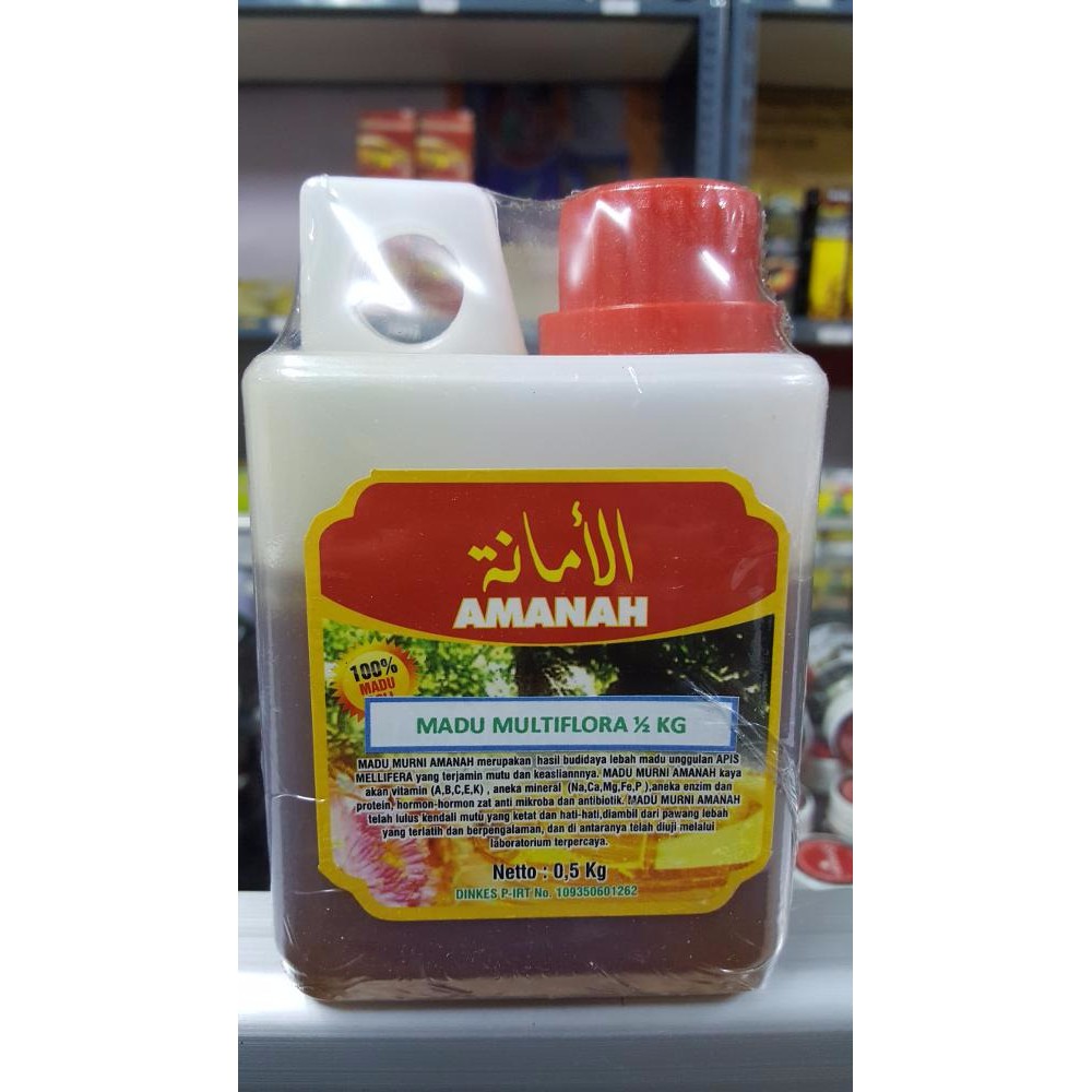 

Madu Multiflora Amanah 500 Gram N49