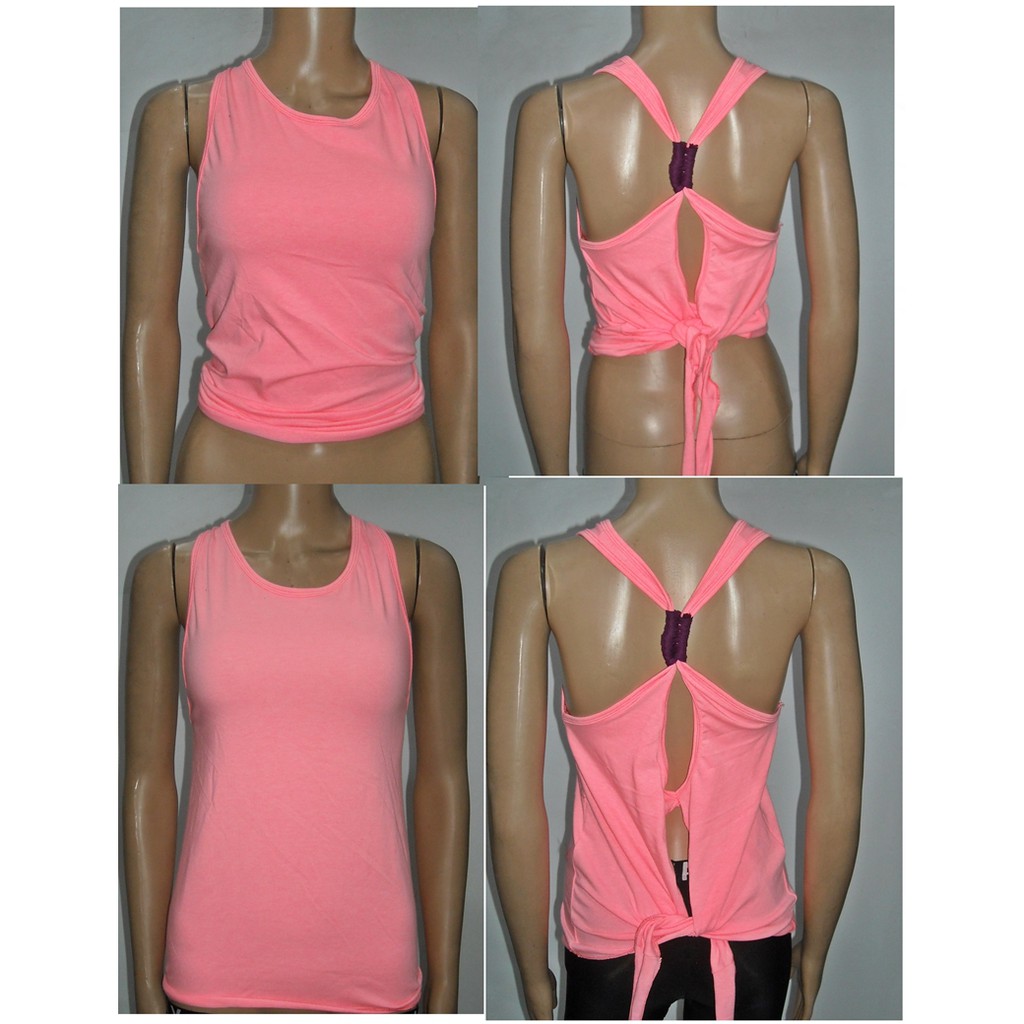 Baju senam Tanktop Yoga Zumba Aerobik Dance kode ATB97