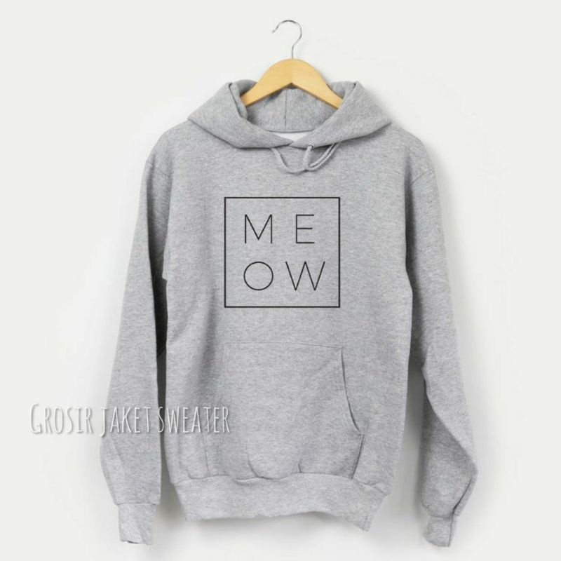 JAKET HOODIE PRIA / WANITA (MEOW)