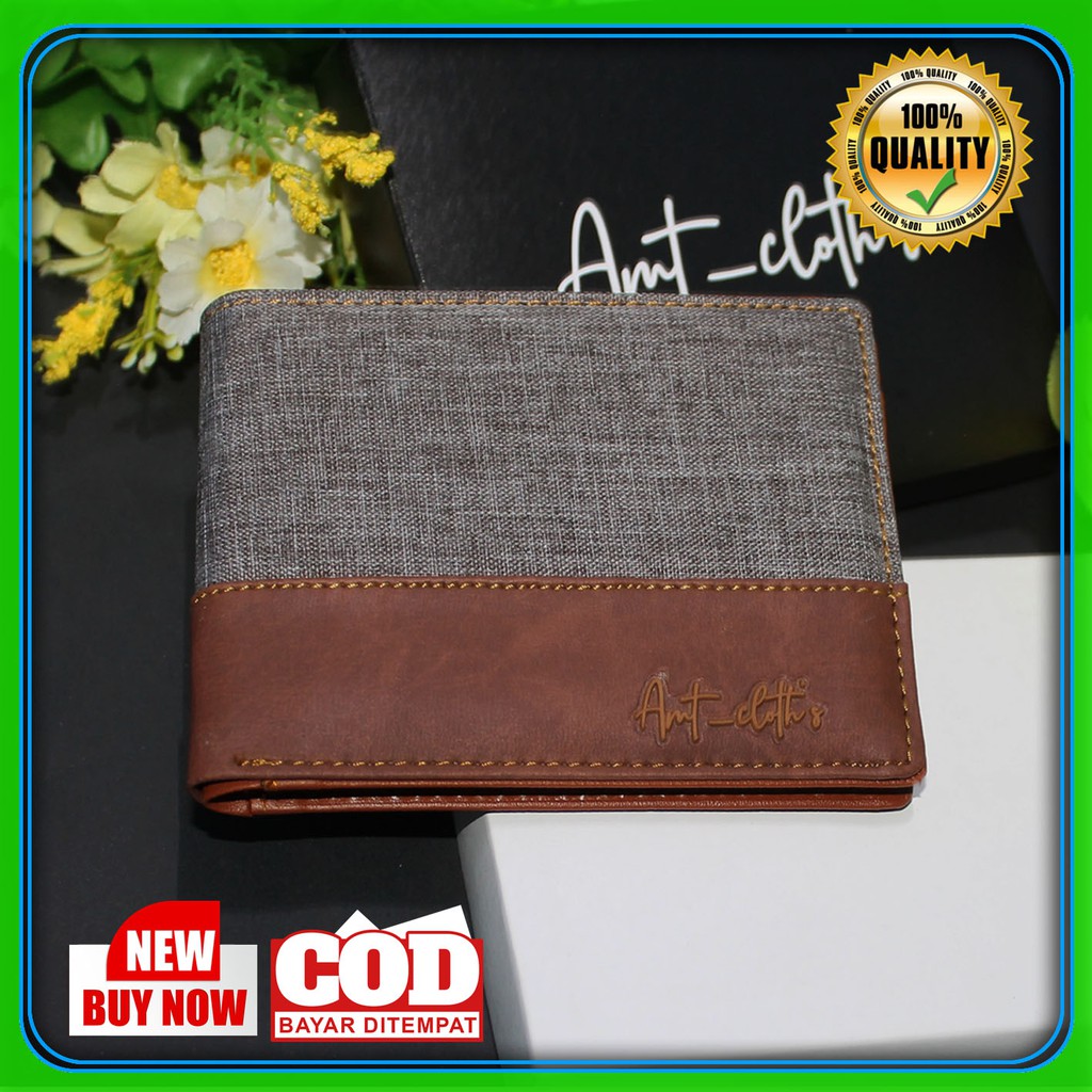 TERLARIS DOMPET COWOK TERBARU BRANDED PREMIUM ORIGINAL BAYAR DI TEMPAT