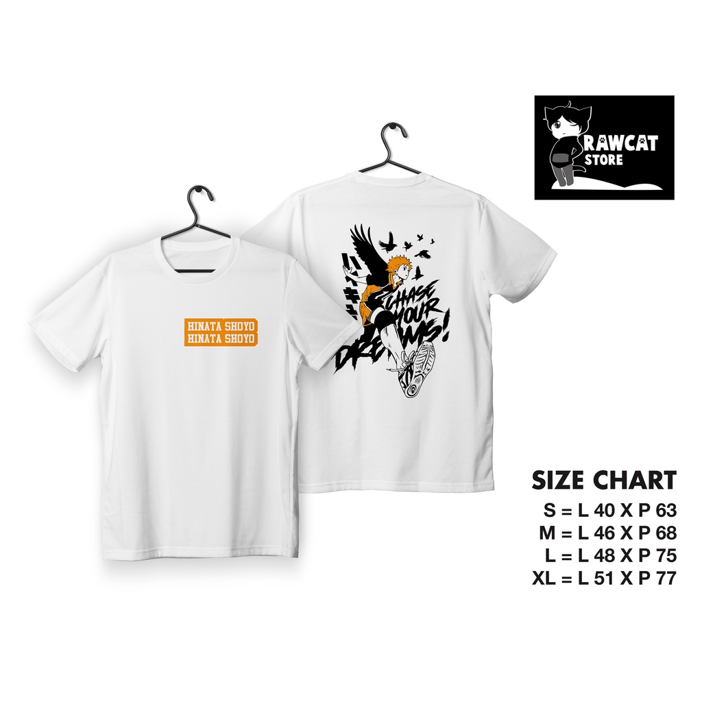 Kaos Anime Haikyuu Hinata Shoyo