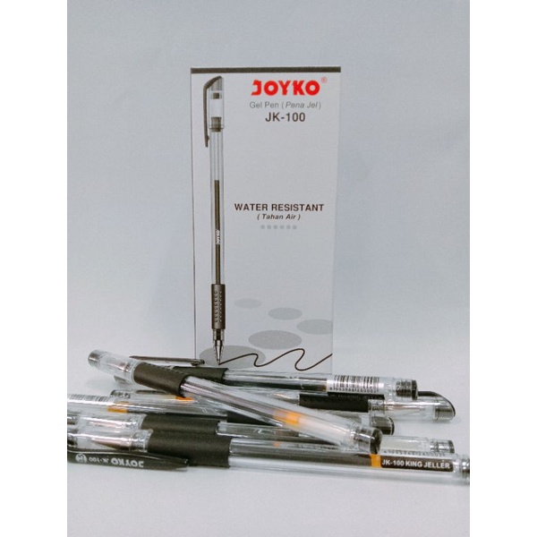 

bolpoin joyko JK 100 / pena jel TAHAN AIR isi 12 pcs
