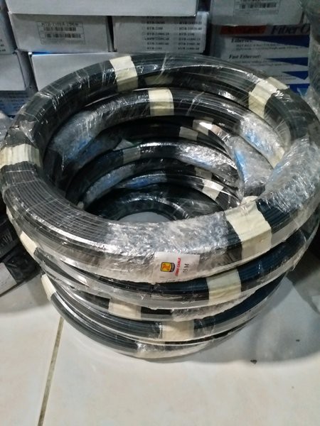 Obral kabel FO Dropcore Precon 1 core 70m fiber optik ftth rt rw net