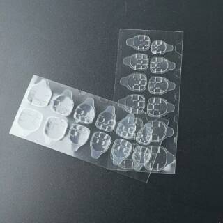 Image of Lem kuku silicone double tape khusus kuku nail adhesive nail glue