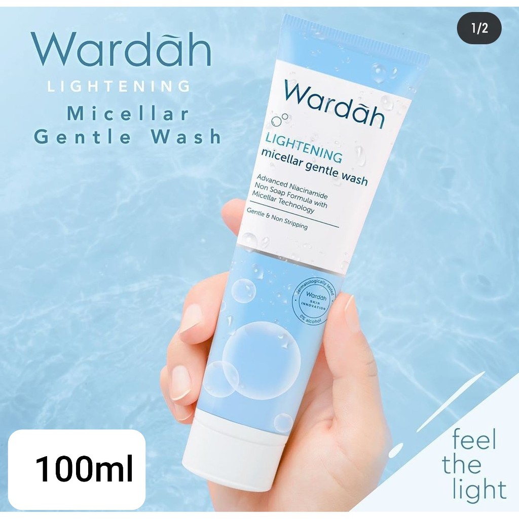 WARDAH Lightening Micellar Gentle Wash 100ml