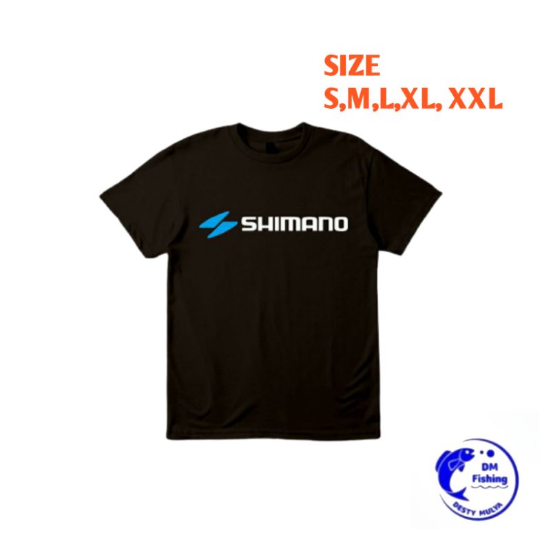 KAOS SHIMANO LABEL LENGAN PENDEK