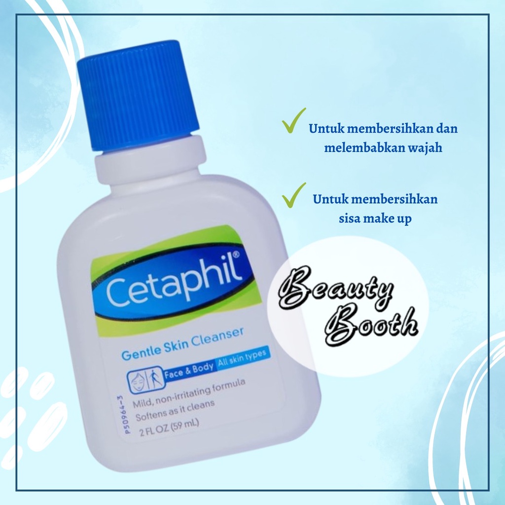 CETAPHIL Gentle Skin Cleanser 59ML ORIGINAL KECIL