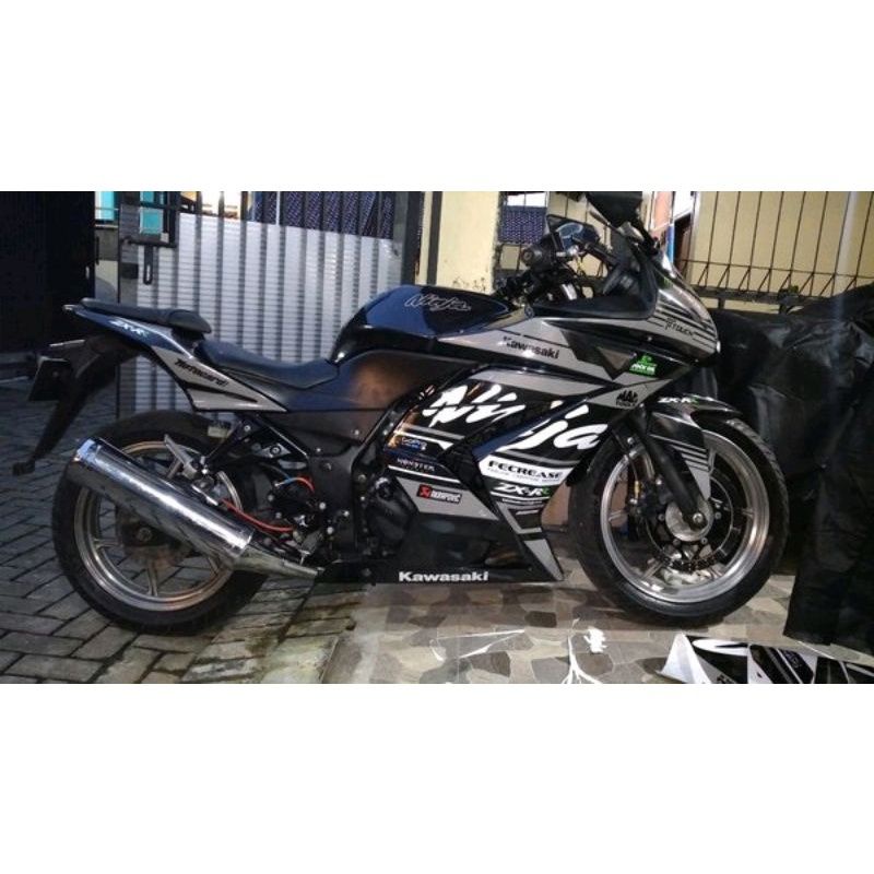 Striping Ninja Karbu 250/Stiker variasi body Motor Ninja Karbu