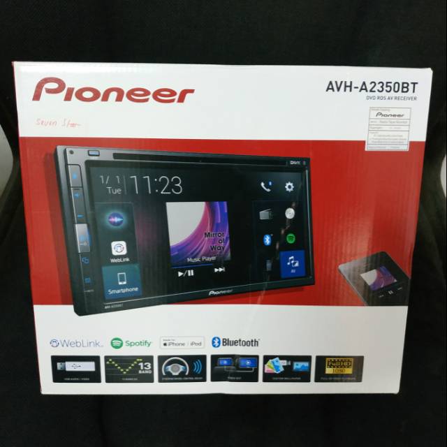 Head unit pioneer avh-a2350bt - double din pioneer avha2350bt - Pioneer avha2350 - Pioneer avh2350