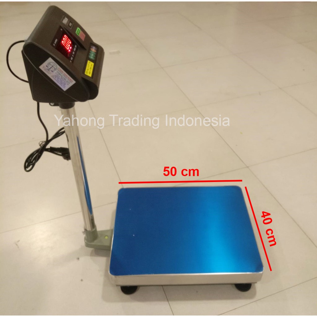 Timbangan Barang Digital 100kg 150kg 200kg 300kg / Bench Scale A12E 40cm x 50cm