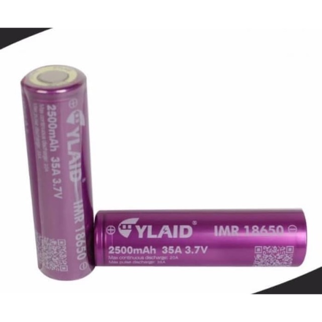 Cylaid Baterai 18650 2500MAH 35A Authentic