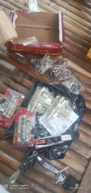 Engsel Salon Tipis Martello 9 Hak Angin Salon Engsel Jendela Lipat Nikel Harga Per Pasang