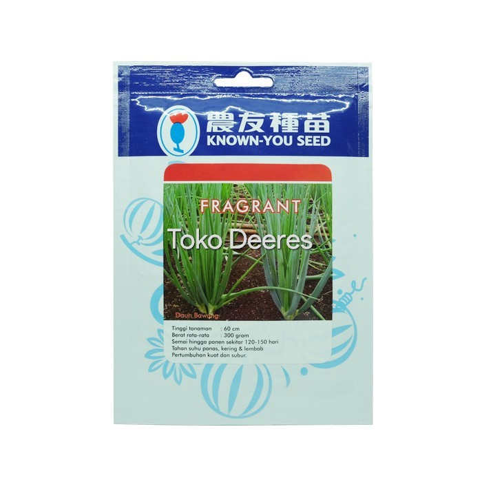 Benih Daun Bawang - FRAGRANT - 10 gr - Known You Seed / bibit kecil freda miranda fragran loncang-1