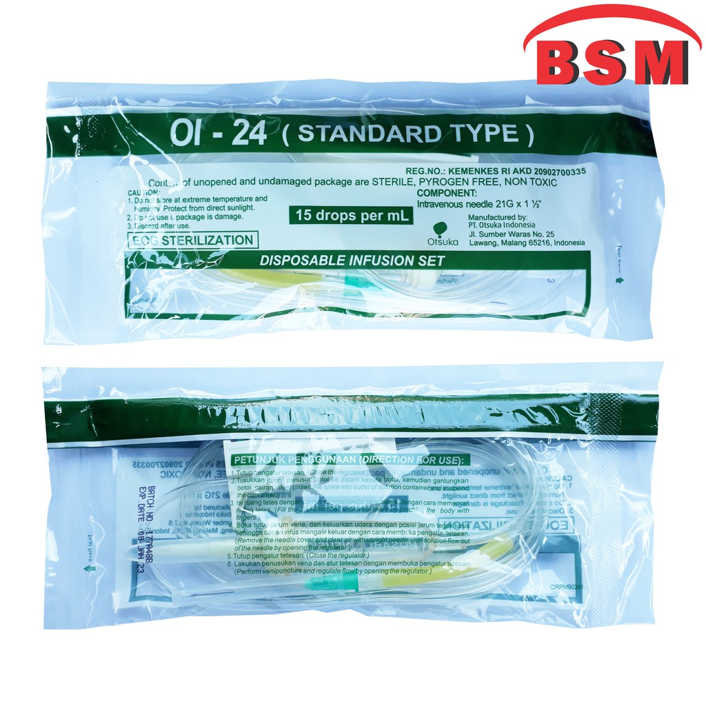 INFUSET OI-24 Infus Set Otsuka Infusion Set