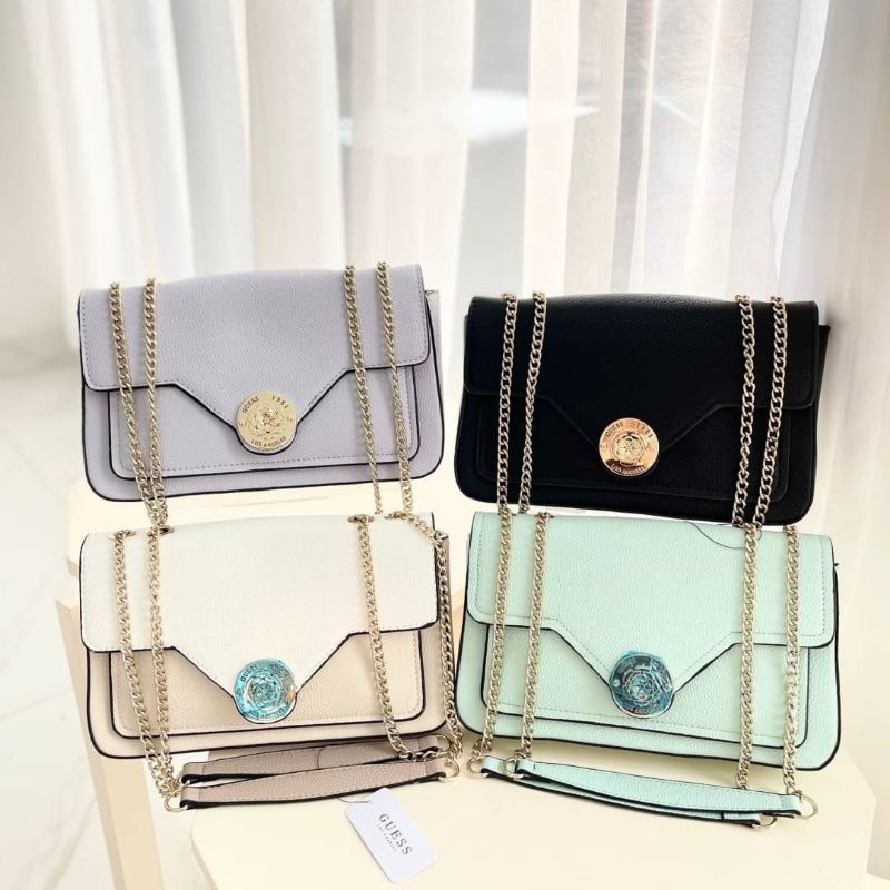 Guess Belle Convertible Crossbody Bag Original / Tas Guess Original / Guess Bag Original / Shoulder 