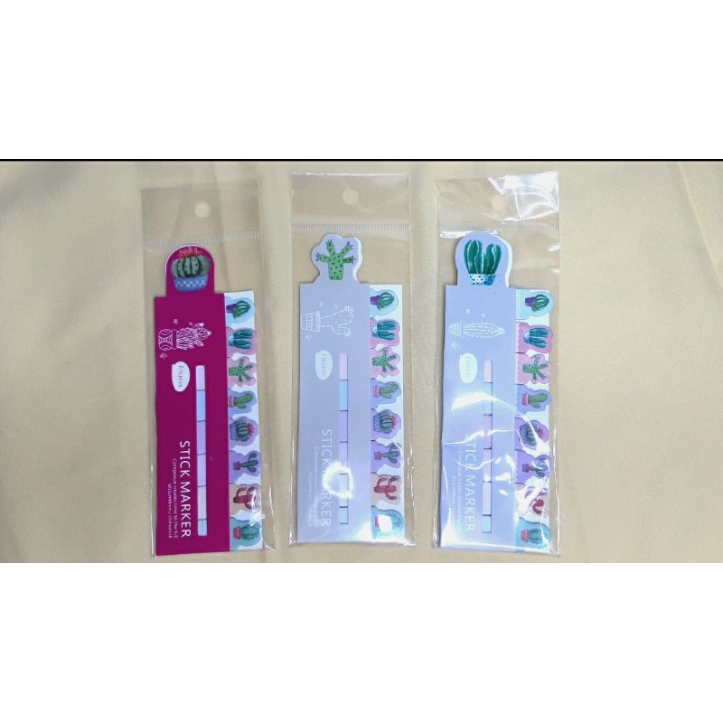 

Sticky Notes Memo Tempel Pembatas Kertas Motif Kaktus