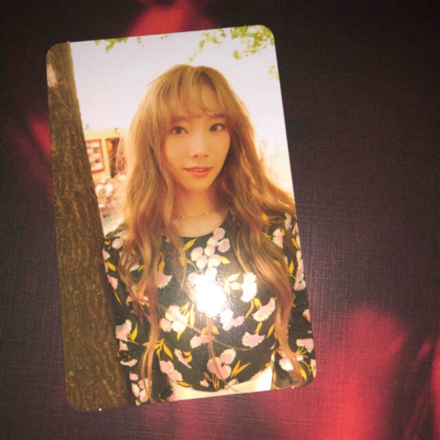 Taeyeon - Purpose Deluxe Ver. Official Photocard