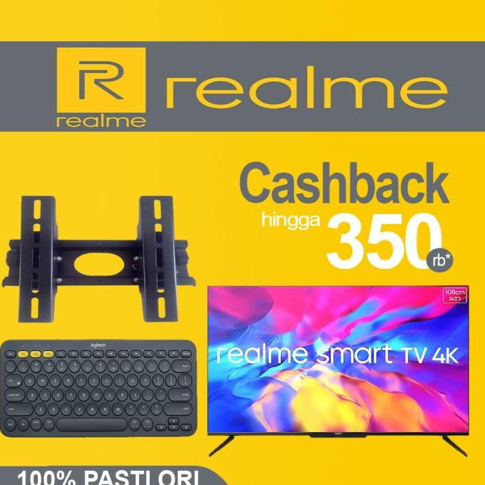 Realme Smart Android TV / Smart TV 43" / 32" / 32 Inch Garansi Resmi