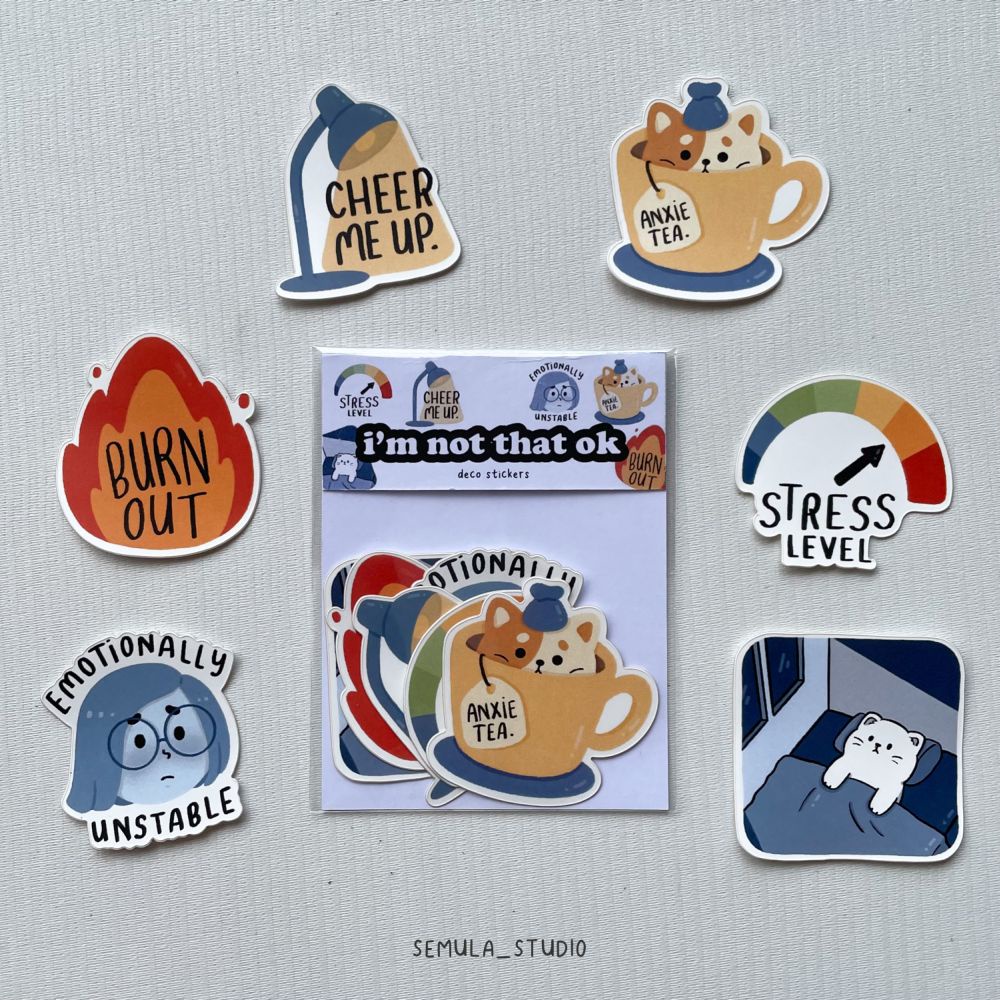 

SEMULA Sticker Pack / Stiker Die Cut