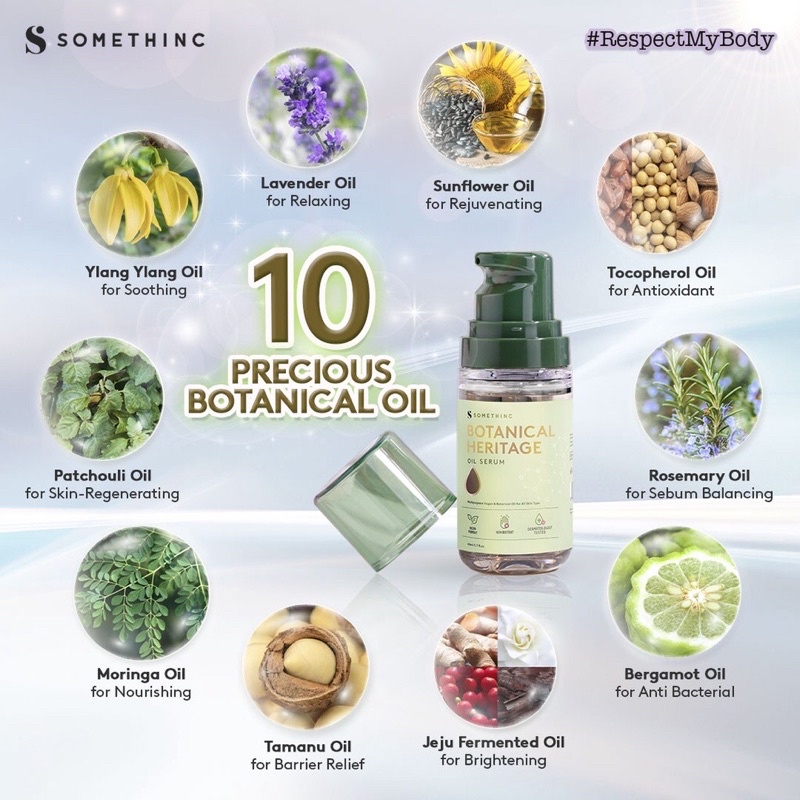 Somethinc Botanical Heritage Oil - Multipurpose Natural Oil