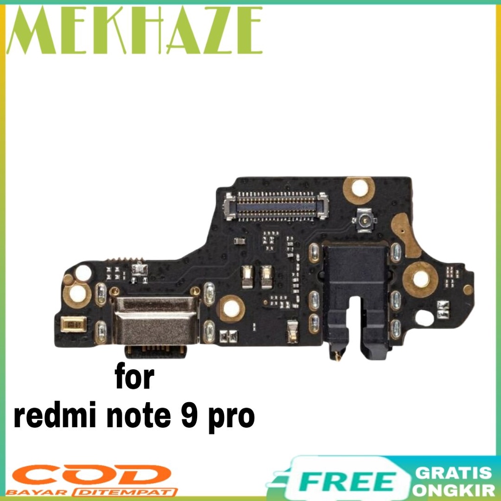 CONNECTOR CHARGER XIAOMI REDMI NOTE 9 PRO PAPAN KONEKTOR CAS PCB BOARD KONEKTOR HP XIAOMI REDMI NOTE